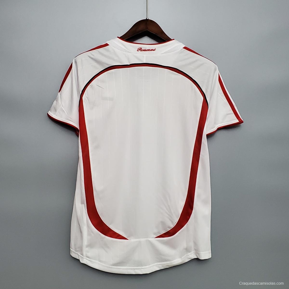 Retro AC Milan 06/07 AWAY Soccer Jersey