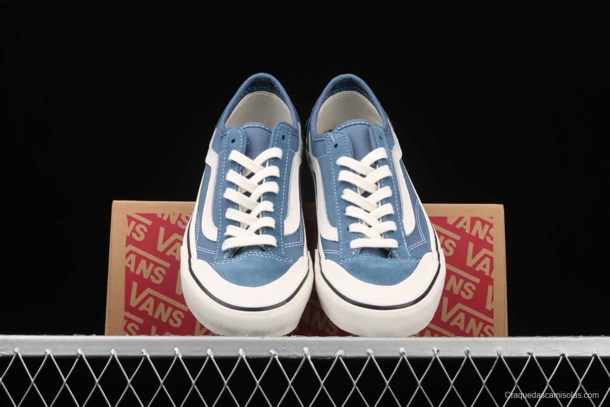 Vans Style 36 SF jeans blue PEACEMINUSONE short head limited edition skateboard shoes VN0A3MVL42R