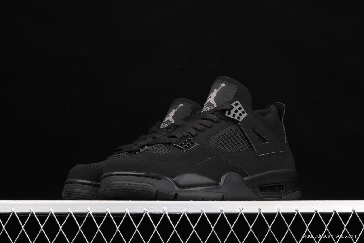 Air Jordan 4 Black Cat black cat headlayer real standard CU1110-010