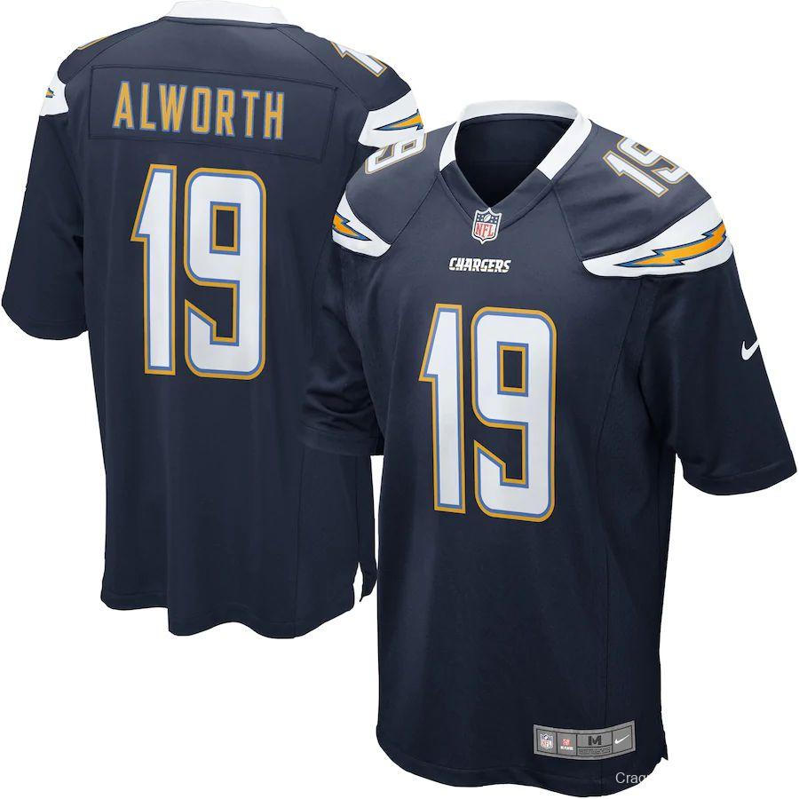 Mens San Diego Chargers Lance Alworth Navy Retired Player Limited Team Jersey