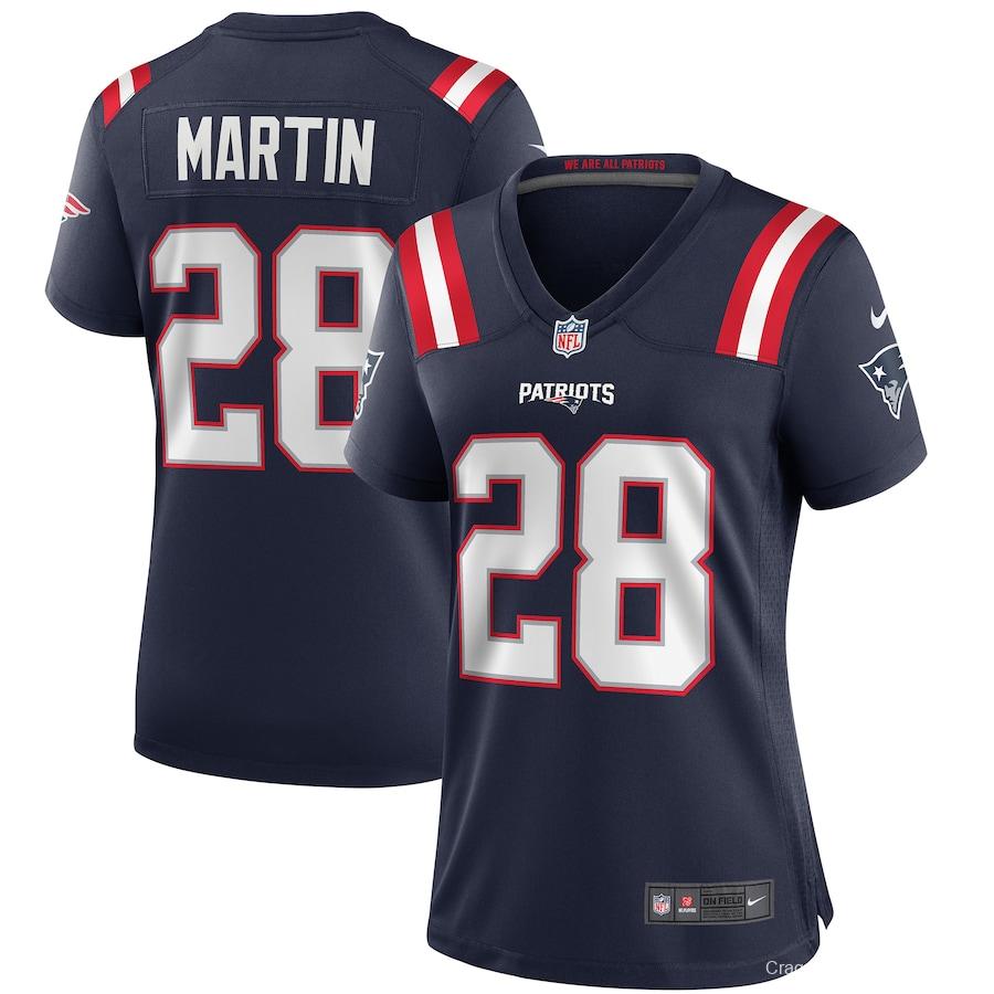 Women's Curtis Martin Navy Retired Player Limited Team Jersey