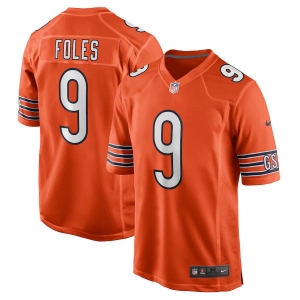 Men's Nick Foles Orange Player Limited Team Jersey