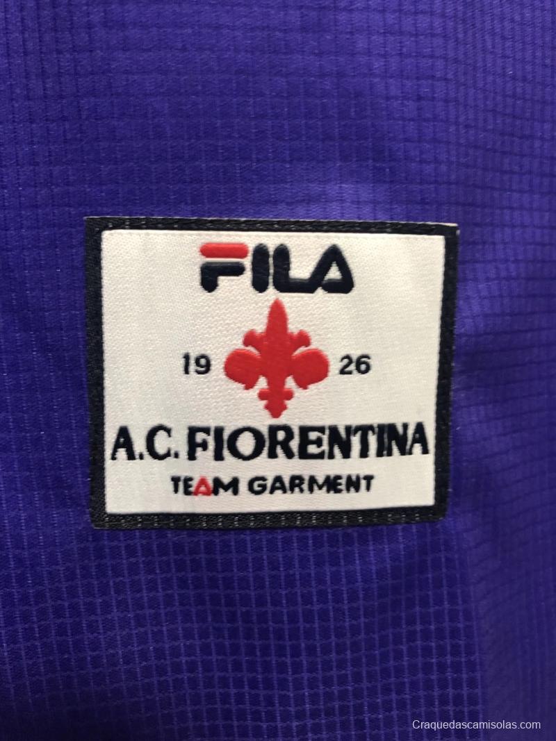 Retro 98/99 Fiorentina Home Soccer Jersey