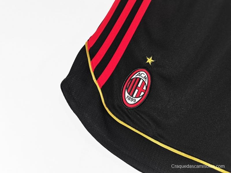 Retro 2006/07 AC Milan Home Shorts Soccer Jersey