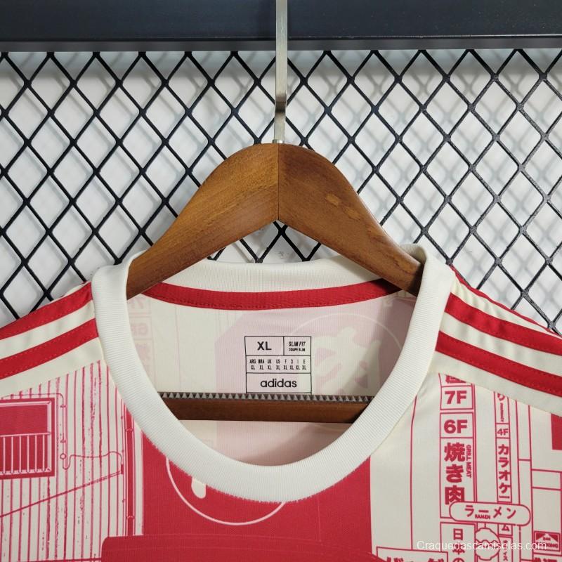 2023 Japan White Red Special Jersey Tokyo Edition