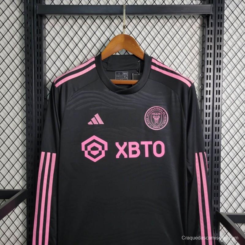 23-24 Inter Miami Away Long Sleeve Jersey