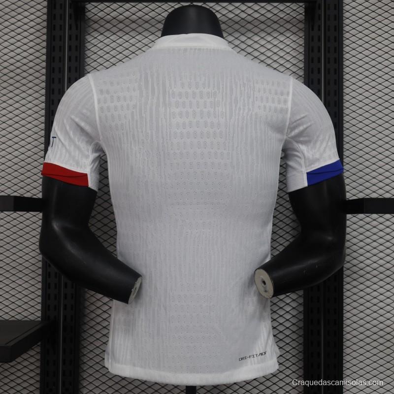 Player Version 24/25 PSG Away White Jersey