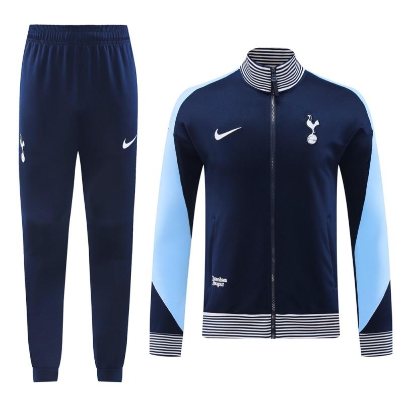 24/25 Tottenham Spur Navy Full Zipper Jacket +Long Pants