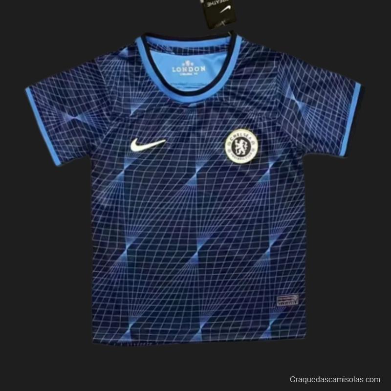 23/24 Kids Chelsea Away Jersey