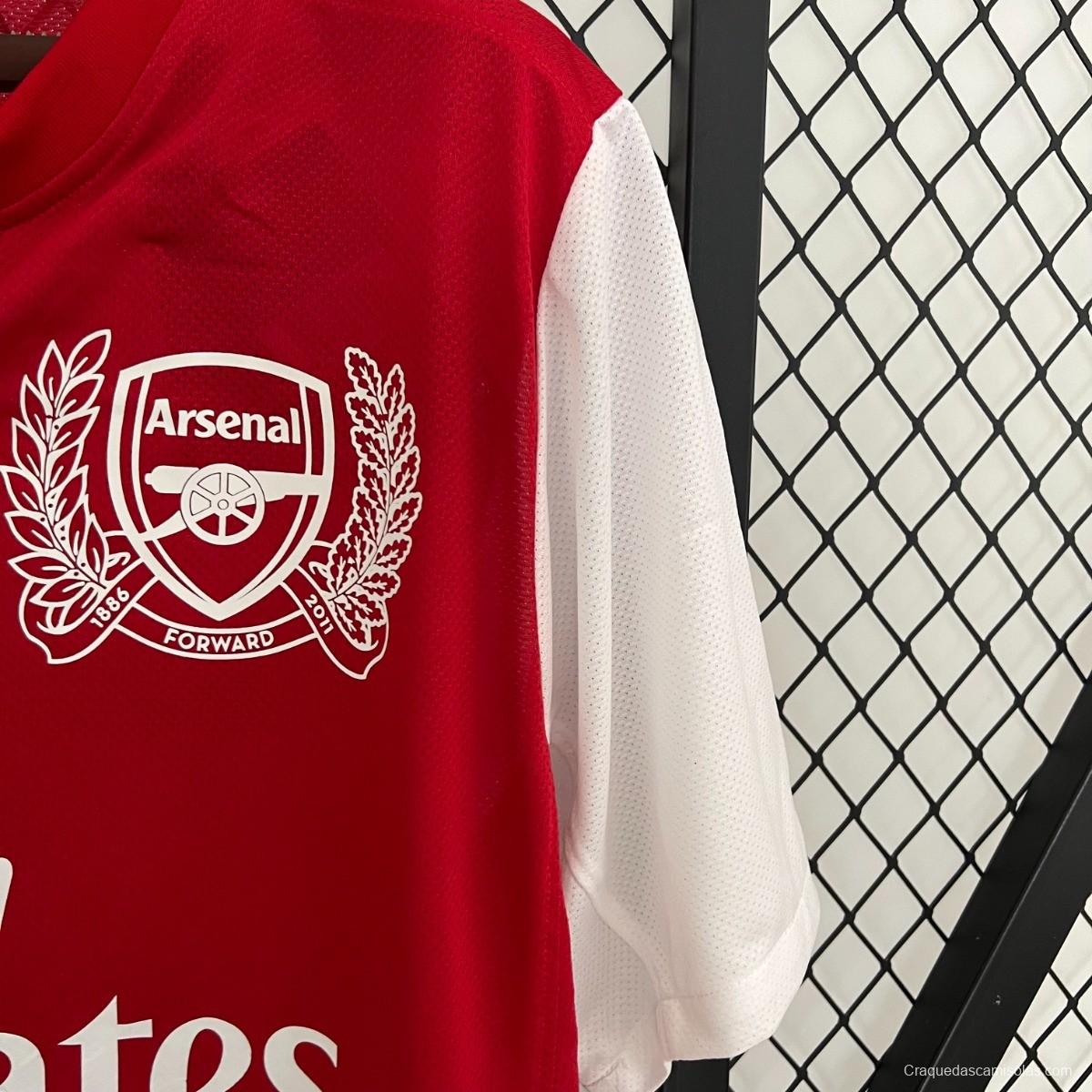 Retro Arsenal 11/12 Home 125th Anniversary Jersey