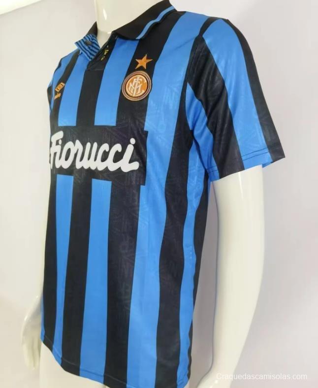 Retro 93/94 Inter Milan Home Jersey